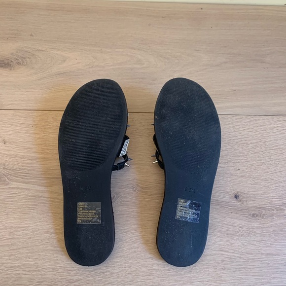 Steve Madden Rinestone & Studded Flats - Picture 3 of 3